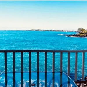 Sea Village 2nd Floor Direct Oceanfront Unit With Extensive Upgrades Kailua-Kona